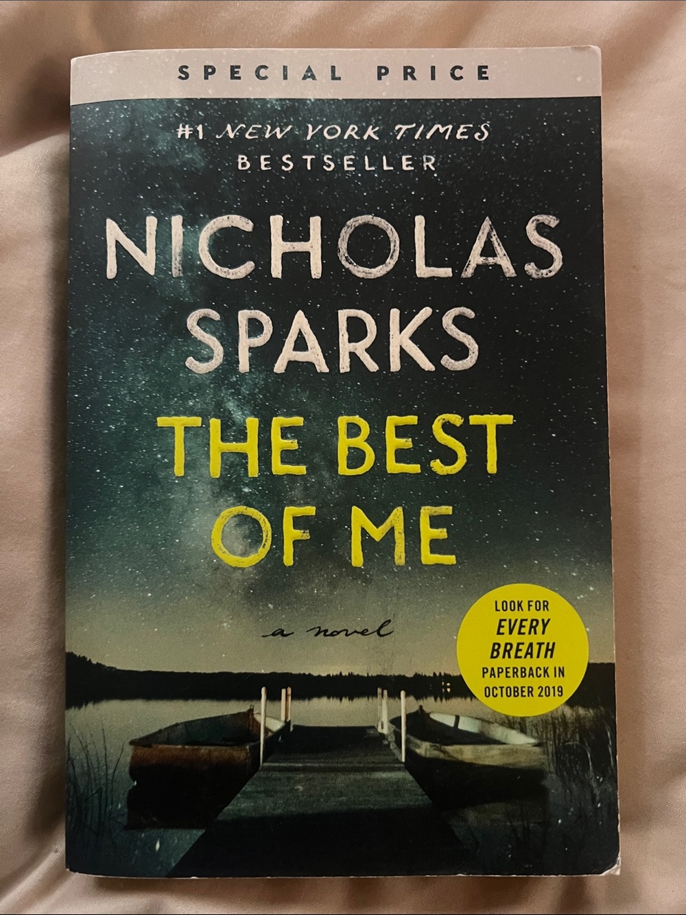 Nicholas Sparks - The Best of Me (Green Cover)